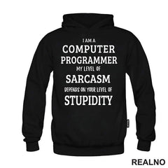 Level Of Sarcasm - Programmer - Geek - Majica