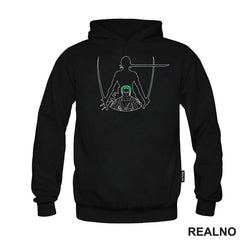 Zoro - Outlines - One Piece - Majica