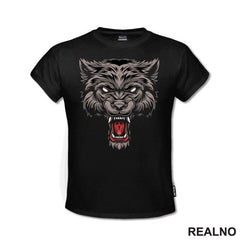 Braon Vuk - Wolf - Životinje - Majica