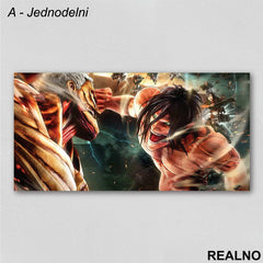Attack On Titan - Slika na platnu - Kanvas