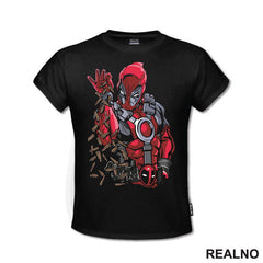 So What’s It Going To Be, Sullen Silence Or Mean Comment - Deadpool - Majica
