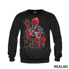 So What’s It Going To Be, Sullen Silence Or Mean Comment - Deadpool - Majica