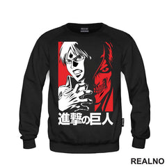 Two Faces - Attack On Titan - AOT - Majica
