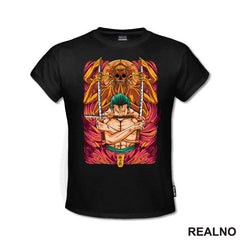 Zoro And Golden Godess - One Piece - Majica