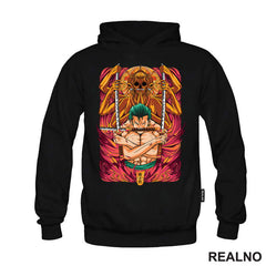 Zoro And Golden Godess - One Piece - Majica