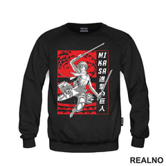 Mikasa - Red Attack - Attack On Titan - AOT - Majica