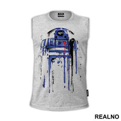 R2D2 Spilling Color - Star Wars - Majica