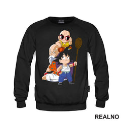 Kids With Their Teacher - Goku - Dragon Ball - Majica