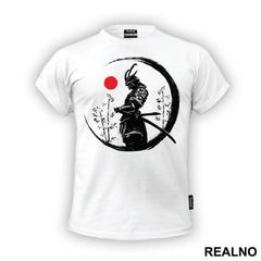 Calm Samurai Waiting To Battle
