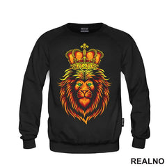Sa Krunom - Lav - Lion - Životinje - Majica
