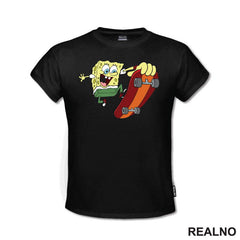 Skejt - Sundjer Bob - Sponge Bob - Crtani Filmovi - Majica