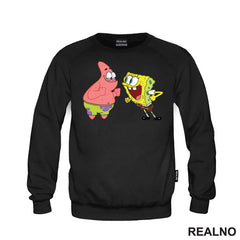 Raduju se - Patrik - Sundjer Bob - Sponge Bob - Crtani Filmovi - Majica