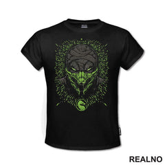 Reptil - Dots - Head - Mortal Kombat - Majica
