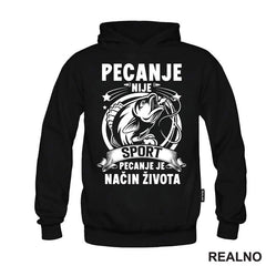 Nije Sport Već Način Života - Pecanje - Fishing - Majica