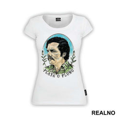 Pablo Portrait Money Shirt - Narcos