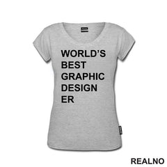 World Best Graphic Design-er - Geek - Majica