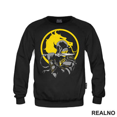 Scorpion And Yellow Logo - Mortal Kombat - Majica