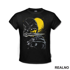Scorpion Dark Portrait - Mortal Kombat - Majica