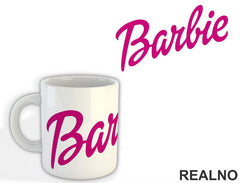 Stari Logo - Pink - Barbi - Šolja