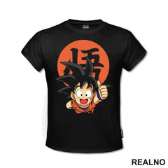 Kid Goku Smiling - Dragon Ball - Majica