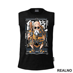 Master Roshi - Blue - Goku - Dragon Ball - Majica