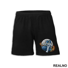 Astronaut Na Raketi - Space - Svemir - Majica