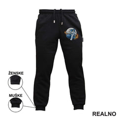 Astronaut Na Raketi - Space - Svemir - Majica
