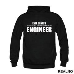 Evil Genius Cleverly Disguised As An Engineer - Humor - Majica