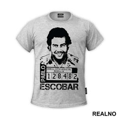 Pablo Escobar Mugshot - Narcos