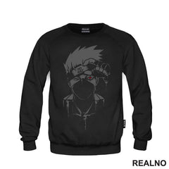 Kakashi - Grey Lines - Naruto - Majica