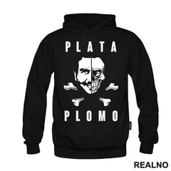 Plata O Plomo Half Face Half Skull - Narcos