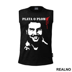 Pablo Escobar Portrait Plata O Plomo - Narcos