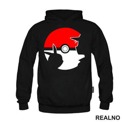 Pikachu, Ash And Pokeball - Pokemon - Majica