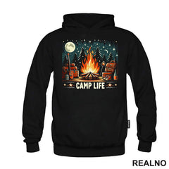 Camp Life - Uljani Crtež - Planinarenje - Kampovanje - Priroda - Nature - Majica