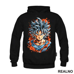 Orange Dots - Goku - Dragon Ball - Majica