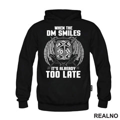 When The DM Smiles It's Already Too Late - Grey - D&D - Dungeons And Dragons
