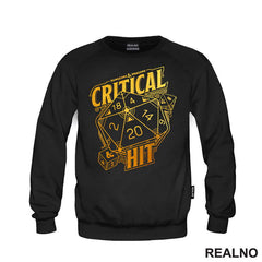 Critical Hit - Golden - D&D - Dungeons And Dragons