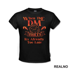 When The DM Smiles It's Already Too Late - Fire - D&D - Dungeons And Dragons