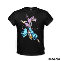 Beerus - Fighting - Goku - Dragon Ball