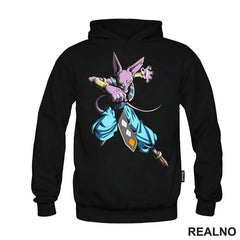 Beerus - Fighting - Goku - Dragon Ball