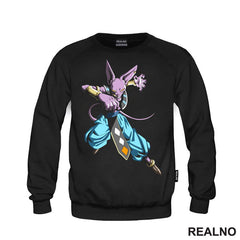 Beerus - Fighting - Goku - Dragon Ball