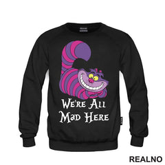 We're All Mad Here - Ljubičasto - Alice In Wonderland - Alisa u Zemlji čuda - Češirska Mačka - Crtani filmovi