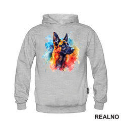 Crtež - Nemački Ovčar - Vučjak - Psi - Dog