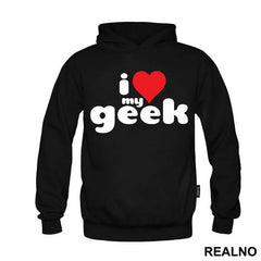 I Love - Geek - Majica