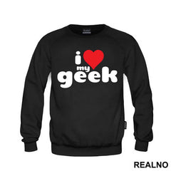 I Love - Geek - Majica