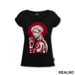 Ryomen Sukuna - Red Moon And Heart - Jujutsu Kaisen
