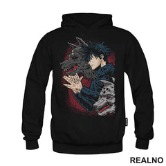 Megumi Fushiguro And Divine Dogs - Jujutsu Kaisen