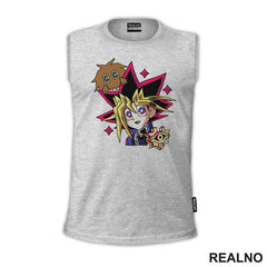 Kuriboh And Yugi Mutou - Yu-Gi-Oh - Anime