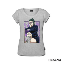 Maki Zenin - Sitting - Jujutsu Kaisen