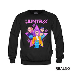Rumi, Mira And Zoey - Purple Stars - Huntrix - Kpop Demon Hunters